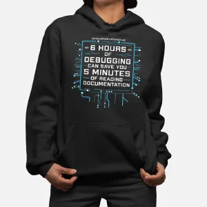 Developer Life Hack Humor Coding Jokes Funny Developer Hoodie