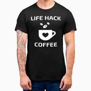 Life Hacks Coffee Mocha Latte Useful Tips And Tricks Premium T-Shirt