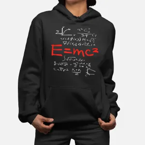 Relativity Theory E = Mc2 Theory Equation Physics Study Hoodie